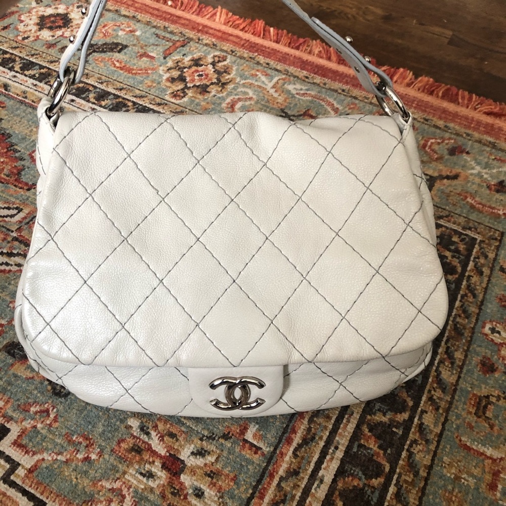 SOLD**Chanel Classic Maxi Jumbo XXL Flap Bag - Picture 8 of 15